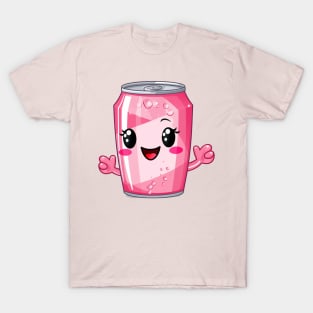 Soft drink cute T-Shirt cute giril T-Shirt